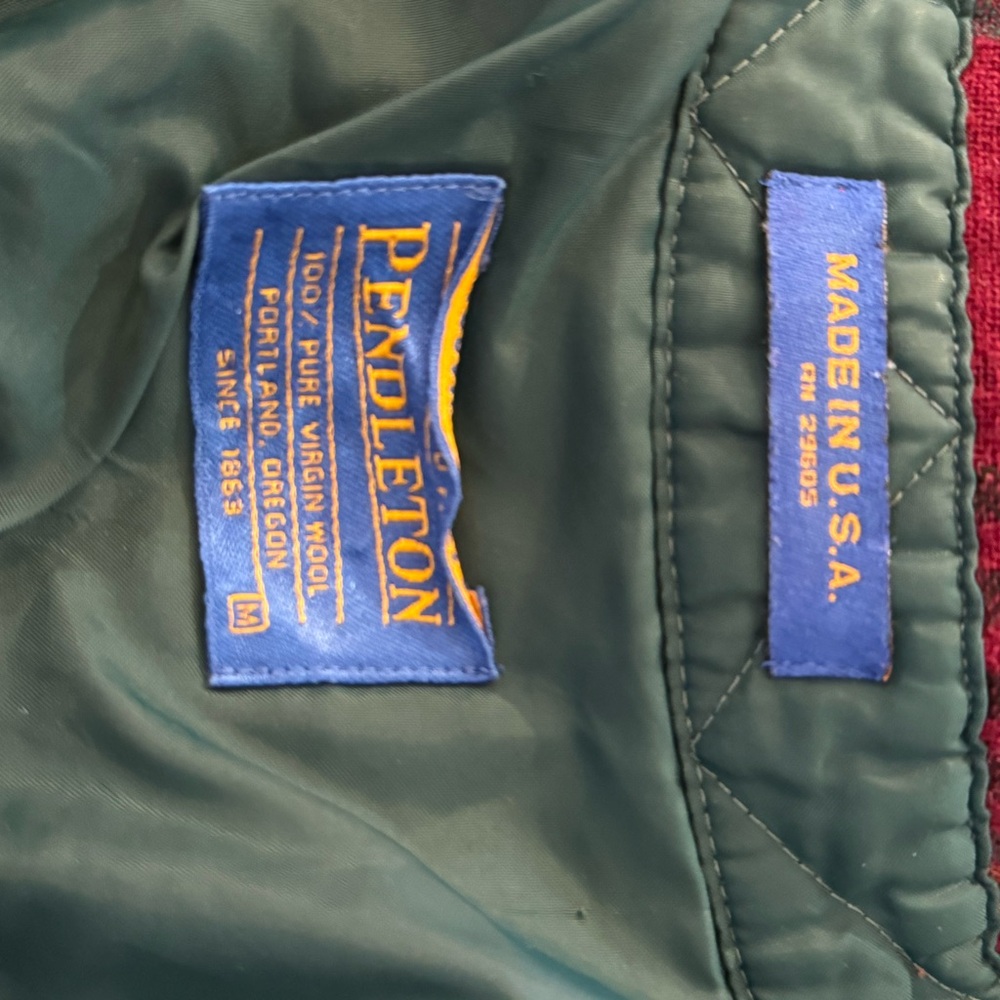 Pendleton Green Wool Jacket - Picture 4 of 4